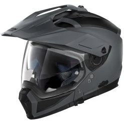 CrossOver Ein-Aus Motorradhelm Nolan N70.2x CLASSIC N-Com 002 Vulcan Grey Matt