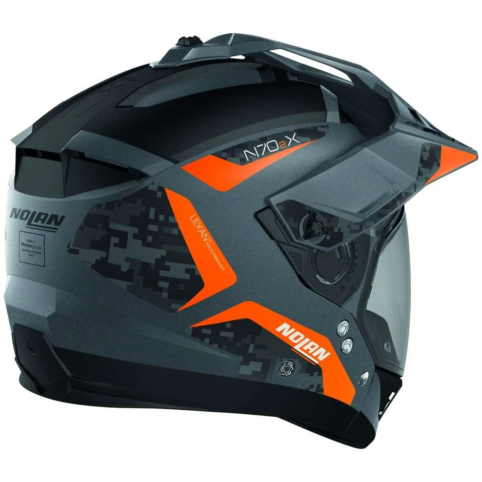 Crossover Motorradhelm Nolan N70.2 X TORPEDO N-Com 044 Orange Lavagrau Matt Crossover Motorradhelm Nolan N70.2 X TORPEDO N-Com 044 Orange Lavagrau Matt -Nolan Verkaufe crossover motorradhelm nolan n70 2 x torpedo n com 044 orange lavagrau matt 133116