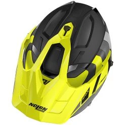 CrossOver On-Off Motorradhelm Nolan N70.2x DECURIO N-Com 030 Schwarz Matt Gelb -Nolan Verkaufe crossover on off motorradhelm nolan n70 2x decurio n com 030 schwarz matt gelb 89739
