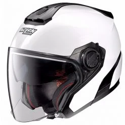 Doppel Visier Motorrad Helm Jet Nolan N-com N40.5 Sonder 015 Gloss White