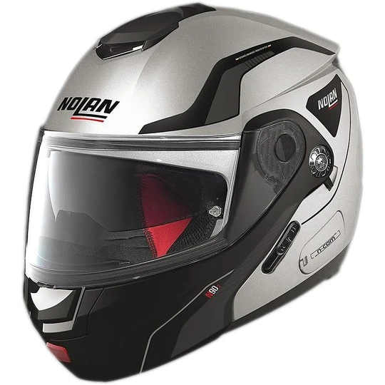 Helm Moto Modular Nolan N-COM N90.2 Straton Silber Black Metal Helm Moto Modular Nolan N-COM N90.2 Straton Silber Black Metal -Nolan Verkaufe helm moto modular nolan n com n90 2 straton silber black metal 41575