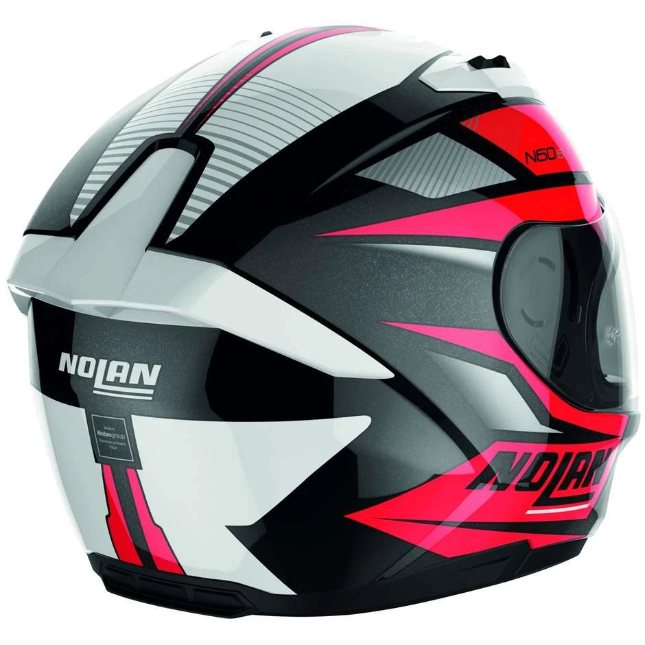 Integral Motorradhelm Nolan N60.6 DOWNSHIFT 036 Glossy Red 4 Integral Motorradhelm Nolan N60.6 DOWNSHIFT 036 Glossy Red – Bild 4