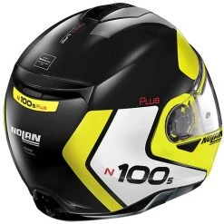 Modularer Motorradhelm P / J-geprüft Nolan N100.5 Plus DISTINCTIVE N-Com 028 Glossy Black Yellow -Nolan Verkaufe modularer motorradhelm p j geprueft nolan n100 5 plus distinctive n com 028 glossy black yellow 89562