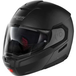 Modularer Motorradhelm P / J Homologation Nolan N90.3 KLASSISCH N-Com 010 Matt Schwarz