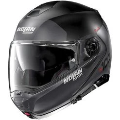 Modularer Motorradhelm P / J Nolan N100.5 Plus DISTINCTIVE N-Com 021 Mattschwarz