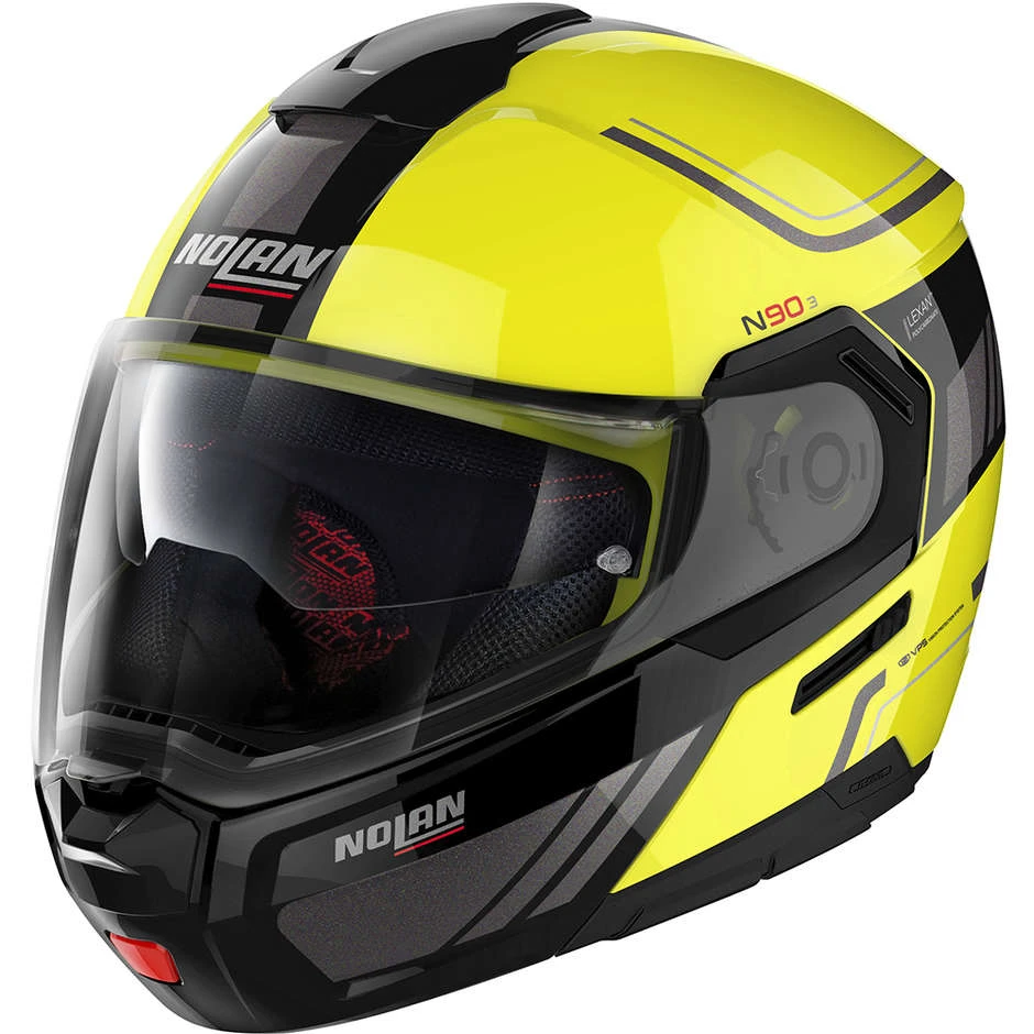 Modularer Motorradhelm P / J-Zulassung Nolan N90.3 VOYAGER N-Com 018 Gelbe LED Modularer Motorradhelm P / J-Zulassung Nolan N90.3 VOYAGER N-Com 018 Gelbe LED -Nolan Verkaufe modularer motorradhelm p j zulassung nolan n90 3 voyager n com 018 gelbe led 109509