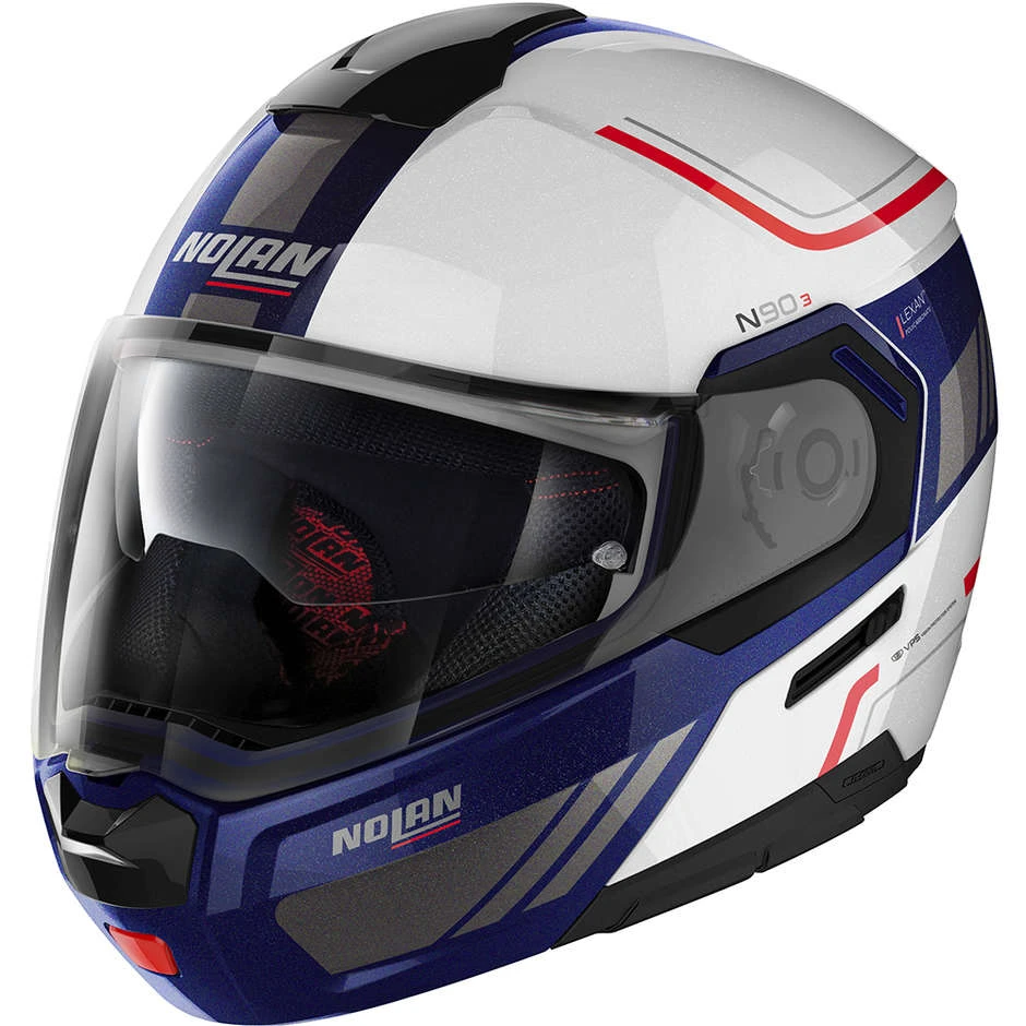 Modularer Motorradhelm P / J-Zulassung Nolan N90.3 VOYAGER N-Com 020 Weißmetall Blau Modularer Motorradhelm P / J-Zulassung Nolan N90.3 VOYAGER N-Com 020 Weißmetall Blau -Nolan Verkaufe modularer motorradhelm p j zulassung nolan n90 3 voyager n com 020 weissmetall blau 109511