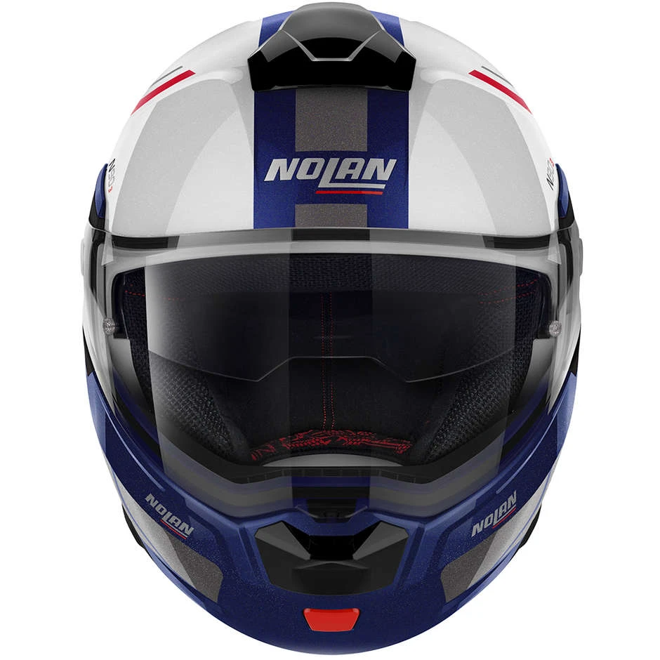 Modularer Motorradhelm P / J-Zulassung Nolan N90.3 VOYAGER N-Com 020 Weißmetall Blau Modularer Motorradhelm P / J-Zulassung Nolan N90.3 VOYAGER N-Com 020 Weißmetall Blau -Nolan Verkaufe modularer motorradhelm p j zulassung nolan n90 3 voyager n com 020 weissmetall blau 109513