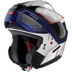 Modularer Motorradhelm P / J-Zulassung Nolan N90.3 VOYAGER N-Com 020 Weißmetall Blau 3 Modularer Motorradhelm P / J-Zulassung Nolan N90.3 VOYAGER N-Com 020 Weißmetall Blau -Nolan Verkaufe modularer motorradhelm p j zulassung nolan n90 3 voyager n com 020 weissmetall blau 109514