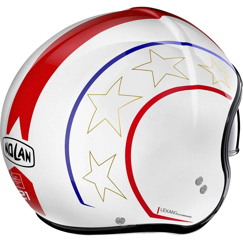 Motorradhelm Jet Nolan N21 OLD GLORY 090 Weißmetall Motorradhelm Jet Nolan N21 OLD GLORY 090 Weißmetall -Nolan Verkaufe motorradhelm jet nolan n21 old glory 090 weissmetall 109745
