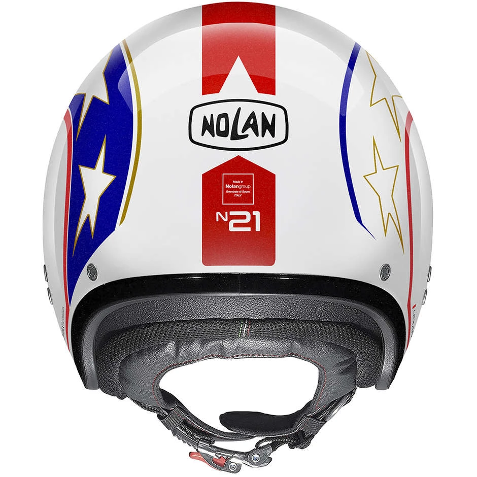 Motorradhelm Jet Nolan N21 OLD GLORY 090 Weißmetall Motorradhelm Jet Nolan N21 OLD GLORY 090 Weißmetall -Nolan Verkaufe motorradhelm jet nolan n21 old glory 090 weissmetall 109747