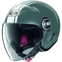 Motorradhelm Jet Nolan N21 VISOR DOLCE VITA 095 Schiefergrau