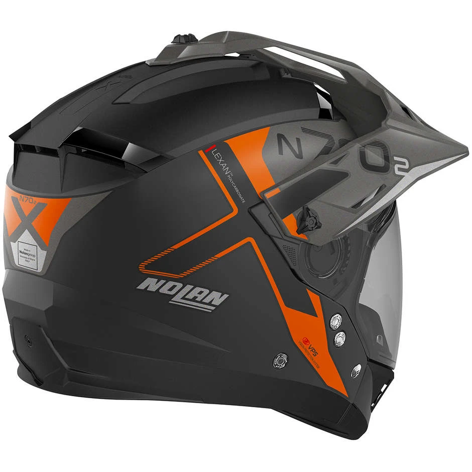 Nolan N70.2 X BUNGEE N-Com 037 Crossover Motorradhelm Mattschwarz Orange Nolan N70.2 X BUNGEE N-Com 037 Crossover Motorradhelm Mattschwarz Orange -Nolan Verkaufe nolan n70 2 x bungee n com 037 crossover motorradhelm mattschwarz orange 109612