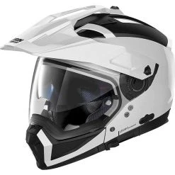 Nolan N70.2x Crossover Motorradhelm ON-OFF Classic 005 N-Com Glossy Weiß